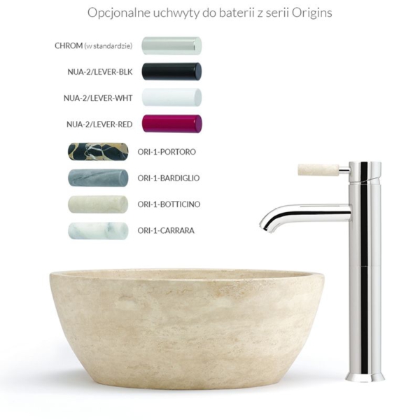 vado Origins bateria umywalkowa marki Vado wykończenie chrom Vado-Origins-Bateria-umywalkowa-z-korkiem-klik-klak-chrom-ORI-100CC-CP-montaz-jednootworowy-głowica ceramiczna
