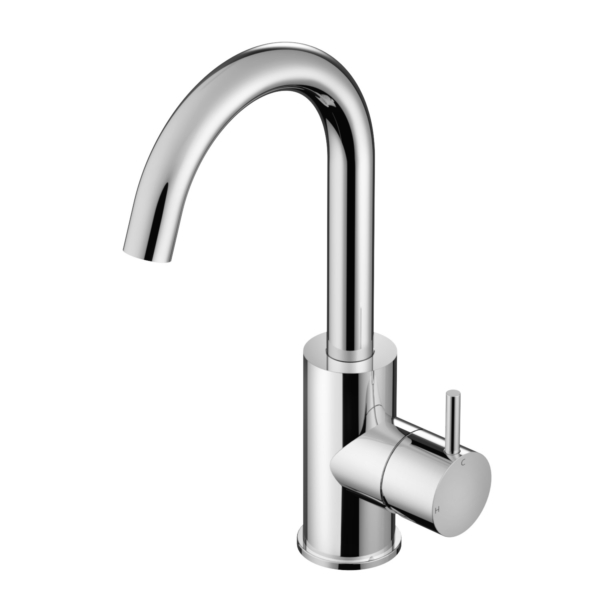 Hotbath Cobber CB004 Bateria umywalkowa sztorcowa z obrotową wylewką warsaw-design Salon wyposażenia wnętrz w Warszawie Bateria umywalkowa sztorcowa z obrotową wylewką Cobber-CB004 montaż sztorcowy możliwe wykończenia