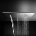 Hotbath Mate M142 Rain overhead shower, square with cascade spout 50x50cm