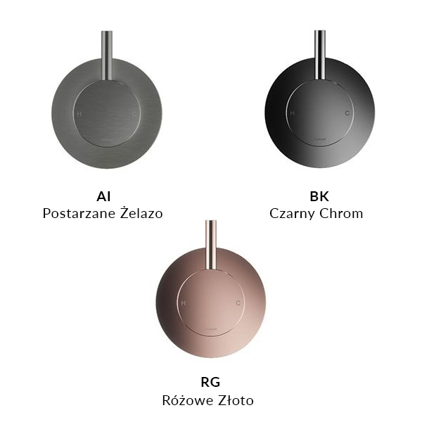 Hotbath Cobber CB004 Bateria umywalkowa sztorcowa z obrotową wylewką 8 Hotbath Cobber CB004 Robinet de lavabo vertical avec bec pivotant