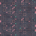 Tapeta Tecnografica Antonio Albertini: Geometrismo kolekcja Art Collections wariant 4 Colored Denim