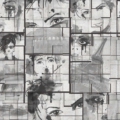 Tapeta włoskiej marki Tecnografica Comix z kolekcji Decoratives wariant 1 black and white