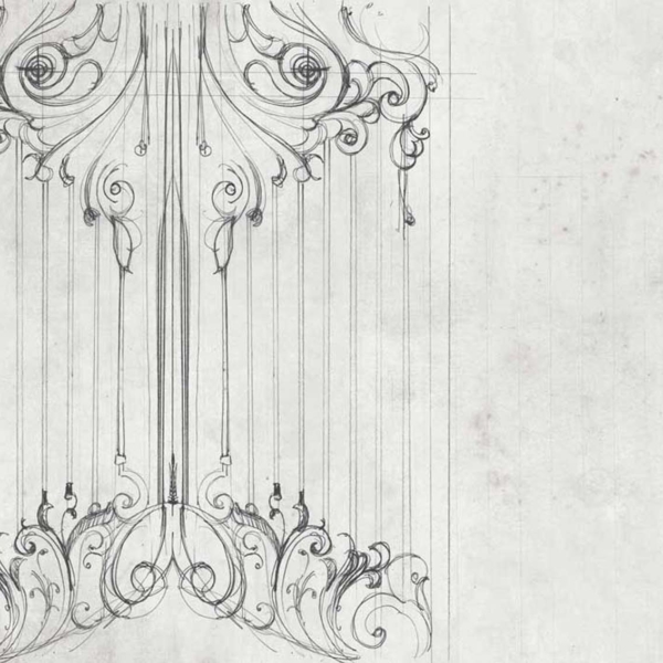 Tapeta-Tecnografica-Corinto-kolekcja-Decoratives-Ivory-Deco Tapeta włoskiej marki Tecnografica Corinto z kolekcji Decoratives wariant 1 Ivory Deco