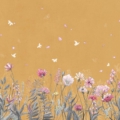 Tapeta Tecnografica Eden kolekcja Decoratives wariant 4 Mustard