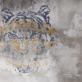 Tapeta włoskiej marki Tecnografica Eye Of The Tiger z kolekcji Decoratives wariant 1 grey