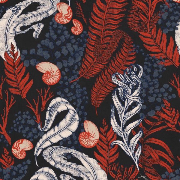 Tapeta-Tecnografica-Feanne-Nautilus-kolekcja-Art-Collections-Coral-Reef Tapeta włoskiej marki Tecnografica Feanne: Nautilus z kolekcji Art Collections wariant 1 Coral Reef