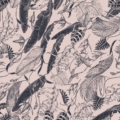 Tapeta Tecnografica Feanne: Tropical Foliage kolekcja Art Collections wariant 7 Cream