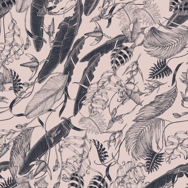 Tapeta-Tecnografica-Feanne-Tropical-Foliage-kolekcja-Art-Collections-Cream Tapeta Tecnografica Feanne: Tropical Foliage kolekcja Art Collections wariant 7 Cream