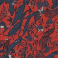 Tapeta Tecnografica Feanne: Tropical Foliage kolekcja Art Collections wariant 4 Orange