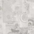 Tapeta włoskiej marki Tecnografica Fifties z kolekcji Decoratives wariant 1 grey