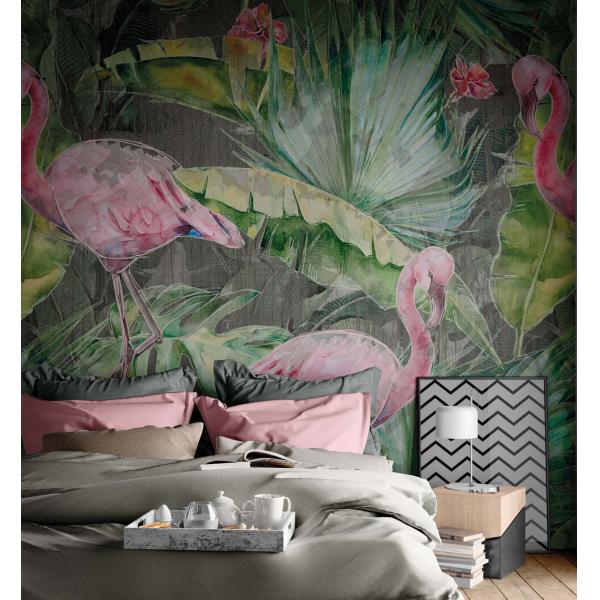 Tapeta Tecnografica Flamingo kolekcja Decoratives