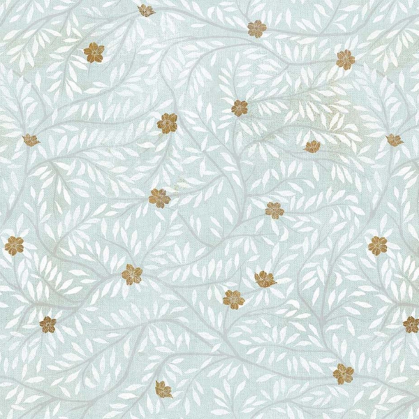 Tapeta-Tecnografica-Flora-kolekcja-Old-London-mint Tapeta włoskiej marki Tecnografica Flora z kolekcji Old London wariant 1 mint