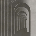 Tapeta włoskiej marki Tecnografica Futura z kolekcji Architetture wariant 1 grey