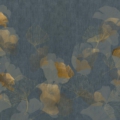 Tapeta Tecnografica Ginko kolekcja Japandi wariant 1 Blue