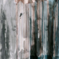 Tapeta włoskiej marki Tecnografica Giorgia Beltrami: JUNG z kolekcji Art Collections wariant 1 grey-blue