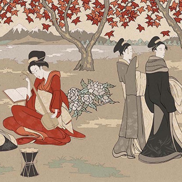 Tapeta-Tecnografica-Giorgia-Beltrami-Japanese-Tribute-kolekcja-Art-Collections-Original Tapeta włoskiej marki Tecnografica Giorgia Beltrami: Japanese Tribute z kolekcji Art Collections wariant 1 Original