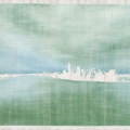 Tapeta Tecnografica Giorgia Beltrami: Sky over NYC kolekcja Art Collections wariant 1 GREEN