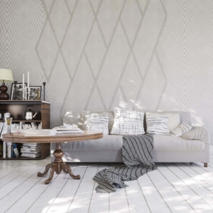 Tapeta Tecnografica Grigio Argento kolekcja Decoratives