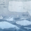 Tapeta włoskiej marki Tecnografica Jonah z kolekcji Decoratives wariant 1 Ocean