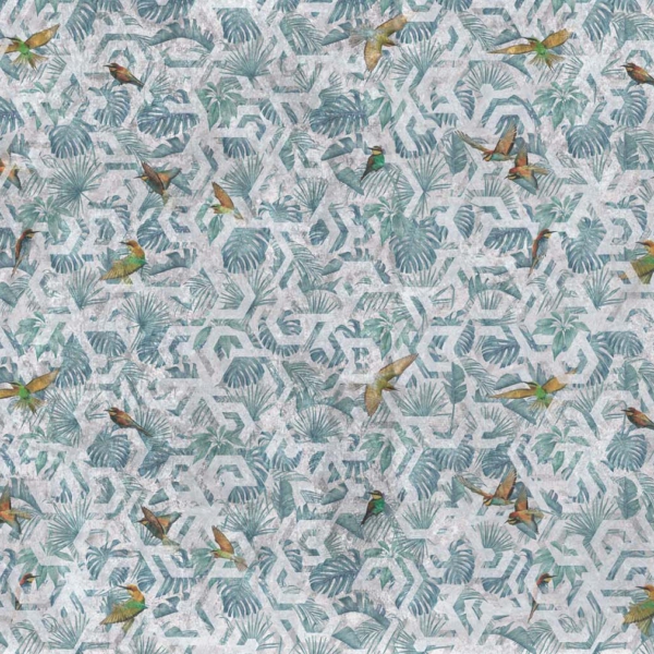 Tapeta-Tecnografica-Jumanji-kolekcja-Decoratives-grey Tapeta włoskiej marki Tecnografica Jumanji z kolekcji Decoratives wariant 1 grey