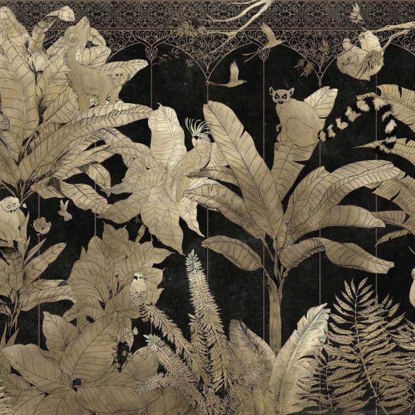 Tapeta-Tecnografica-Jungle-Club-kolekcja-Decoratives-Gold Tapeta Tecnografica Jungle Club kolekcja Decoratives wariant 4 Gold