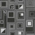 Tapeta włoskiej marki Tecnografica Labirinto z kolekcji Architetture wariant 1 Black