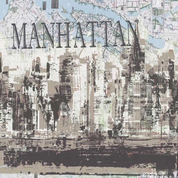 Tapeta-Tecnografica-Manhattan-kolekcja-Decoratives-Dove-Grey Tapeta włoskiej marki Tecnografica Manhattan z kolekcji Decoratives wariant 1 Dove-Grey