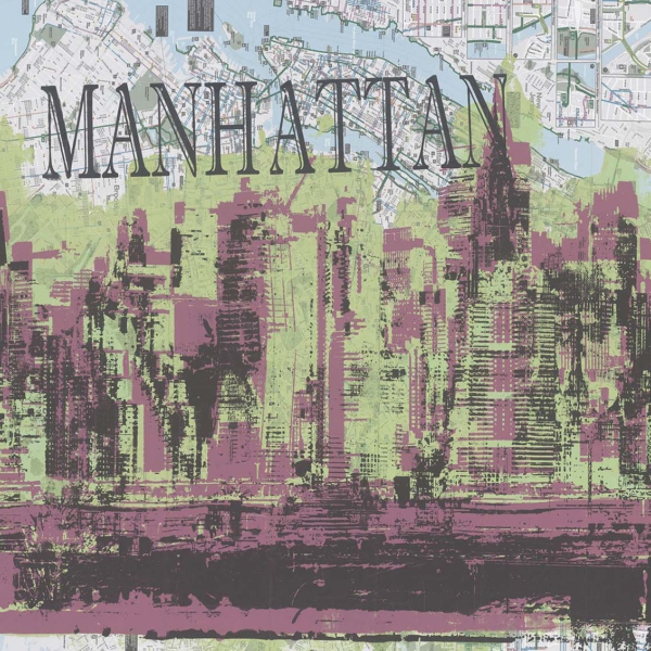 Tapeta-Tecnografica-Manhattan-kolekcja-Decoratives-Original Tapeta włoskiej marki Tecnografica Manhattan z kolekcji Decoratives wariant 1 Original