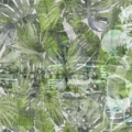 Tapeta włoskiej marki Tecnografica Marco Fontana: Fitzcarraldo z kolekcji Art Collections wariant 1 GREEN DECO