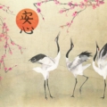 Tapeta włoskiej marki Tecnografica Marco Fontana: Mon Cherry Blossom z kolekcji Art Collections wariant 1 Platinum