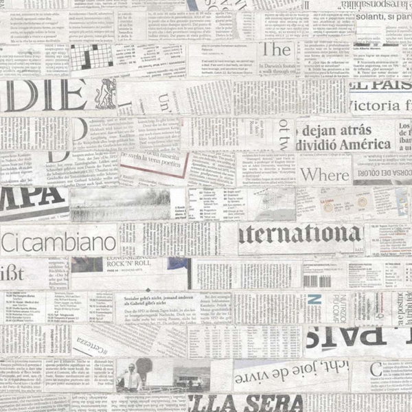 Tapeta-Tecnografica-Marco-Fontana-Newsbrick-kolekcja-Art-Collections-White-News Tapeta włoskiej marki Tecnografica Marco Fontana: Newsbrick z kolekcji Art Collections wariant 1 White News