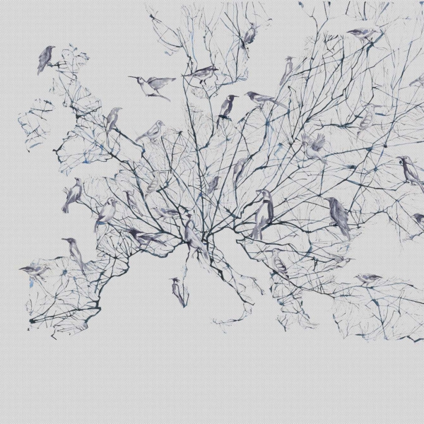 Tapeta-Tecnografica-Marco-Fontana-Tutti-i-rami-kolekcja-Art-Collections-Blue Tapeta włoskiej marki Tecnografica Marco Fontana: Tutti i rami z kolekcji Art Collections wariant 1 Blue