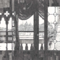 Tapeta włoskiej marki Tecnografica Marco Fontana: Venezia 146 z kolekcji Art Collections wariant 1 black and white