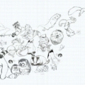 Tapeta Tecnografica Melissa Zanella: Jump z kolekcji Art Collections wariant 6 Notebook