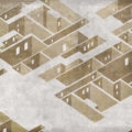 Tapeta Tecnografica Metropolis kolekcja Decoratives wariant 4 Gold