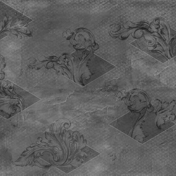 Tapeta-Tecnografica-Percy-kolekcja-Decoratives-Black Tapeta włoskiej marki Tecnografica Percy z kolekcji Decoratives wariant 1 Black