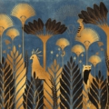 Tapeta Tecnografica Ra kolekcja Decoratives wariant 4 Blue