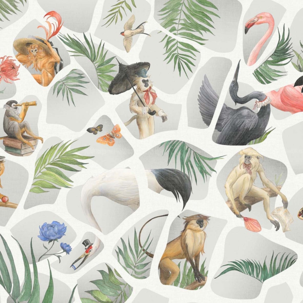 Tapeta-Tecnografica-Rendez-vous-kolekcja-Animalier-grey Tapeta Tecnografica Rendez-vous kolekcja Animalier wariant 4 grey