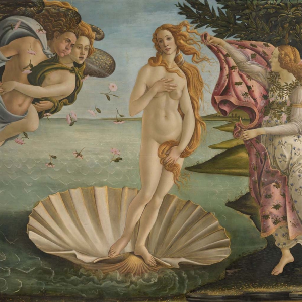 Tapeta-Tecnografica-Sandro-Botticelli-Birth-of-Venus-kolekcja-Italian-Masterpieces-Nascita-di-Venere---Botticelli Tapeta włoskiej marki Tecnografica Sandro Botticelli: Birth of Venus z kolekcji Italian Masterpieces wariant 1 Nascita di Venere - Botticelli