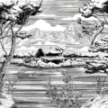 Tapeta Tecnografica Sho kolekcja Decoratives wariant 1 BLACK AND WHITE