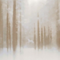 Tapeta włoskiej marki Tecnografica The Sign: Waterwood z kolekcji Art Collections wariant 1 Cold Beige