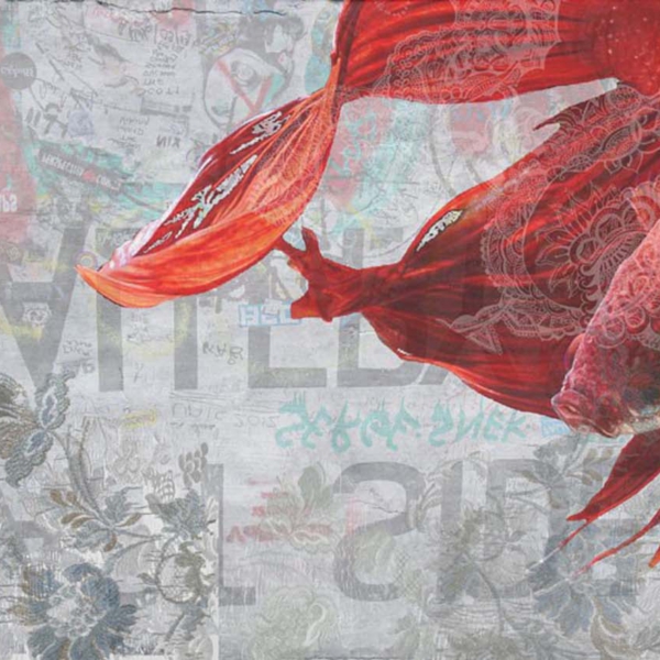 Tapeta-Tecnografica-The-Sisters-Air-and-Water-kolekcja-Art-Collections-WATER Tapeta włoskiej marki Tecnografica The Sisters: Air and Water z kolekcji Art Collections wariant 1 WATER