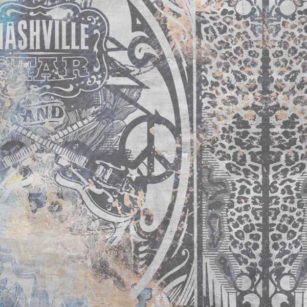Tapeta-Tecnografica-The-Sisters-Nashville-kolekcja-Art-Collections-Nashville-Grey Tapeta włoskiej marki Tecnografica The Sisters: Nashville z kolekcji Art Collections wariant 1 Nashville Grey