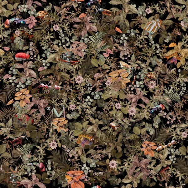 Tapeta-Tecnografica-Tropicana-kolekcja-Decoratives-Colorful-A Tapeta włoskiej marki Tecnografica Tropicana z kolekcji Decoratives wariant 1 Colorful A