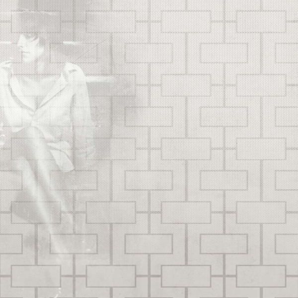 Tapeta-Tecnografica-Vintage-kolekcja-Decoratives-grey Tapeta włoskiej marki Tecnografica Vintage z kolekcji Decoratives wariant 1 grey