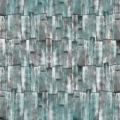 Tapeta Skinwall BEYOND THE FENCE 01 z kolekcji Unconventional Surfaces motywy: geometryczny, drewno deska, kolory: morski, biały, niebieski, szary, brązowy - wariant 1