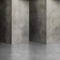 Tapeta Skinwall DE PROSPECTIVA 710 z kolekcji Unconventional Surfaces motywy: geometryczny, kolory: brązowy, beżowy, grafitowy - wariant 1