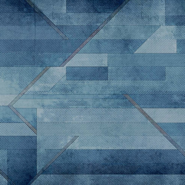 Tapeta-Skinwall-GEOMETRIC-GRID-50-z-kolekcji-Unconventional-Surfaces-1 Tapeta Skinwall GEOMETRIC GRID 50 z kolekcji Unconventional Surfaces motywy: geometryczny, kolory: niebieski, granatowy, szary, brązowy, beżowy - wariant 1