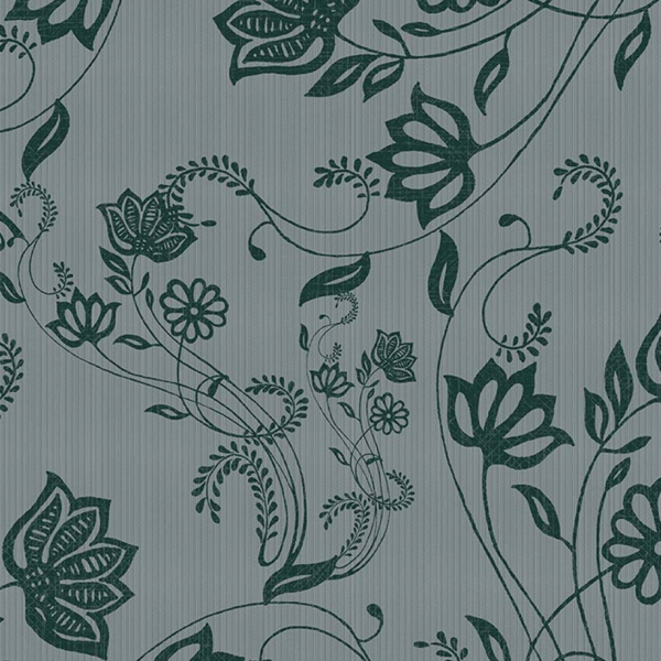 Tapeta-Skinwall-GREY-STITCH-VW4019-z-kolekcji-Natural-Beauty-1 Tapeta Skinwall GREY STITCH VW4019 z kolekcji Natural Beauty motywy: rośliny, liście, kwiaty, kolory: szary, zielony, bordowy - wariant 1