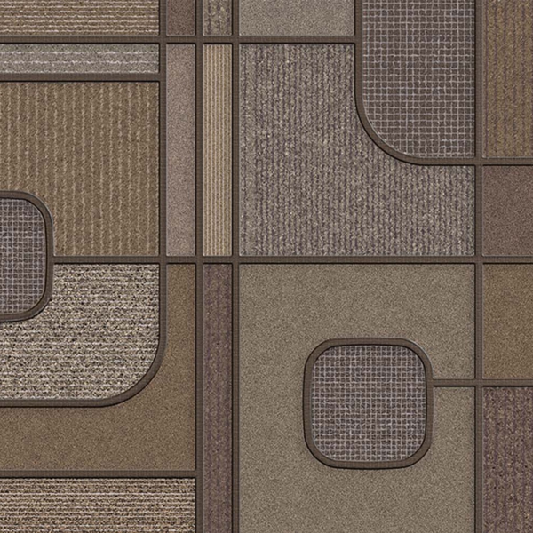 Tapeta-Skinwall-GRID-1-762-z-kolekcji-New-Designs-2021-Suite-Collection-1 Tapeta Skinwall GRID 1 762 z kolekcji New Designs 2021 Suite Collection motywy: geometryczny, kolory: beżowy, brązowy, żółty - wariant 1
